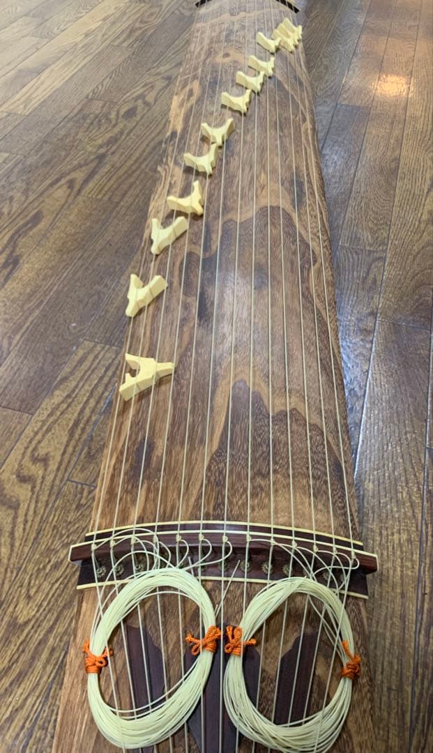 琴 13弦 和楽器 専用カバー付き