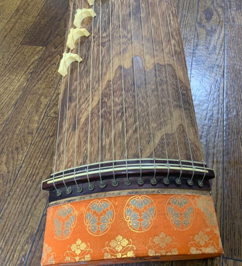 琴 13弦 和楽器 専用カバー付き