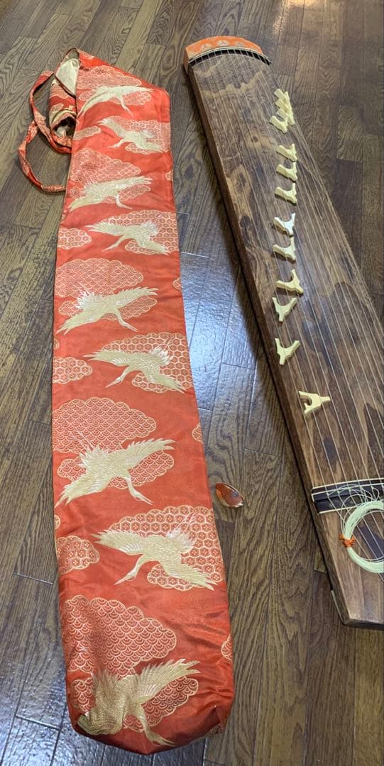 琴 13弦 和楽器 専用カバー付き