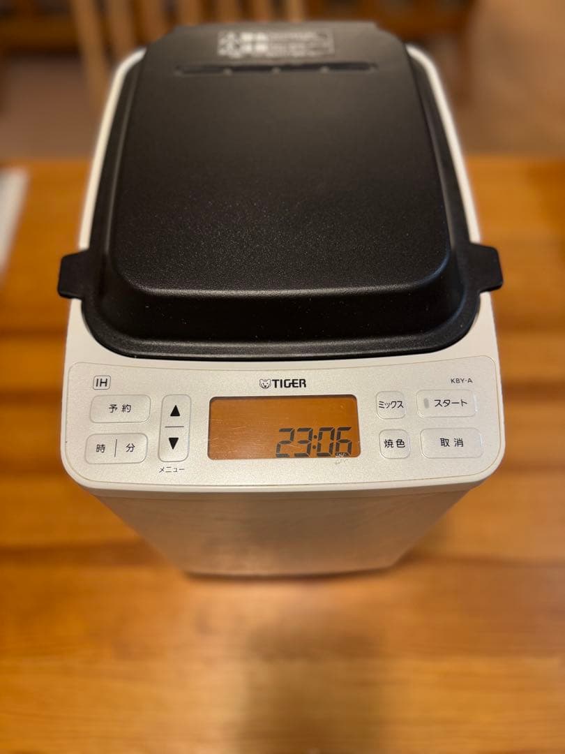 TIGER IHホームベーカリー ホワイト