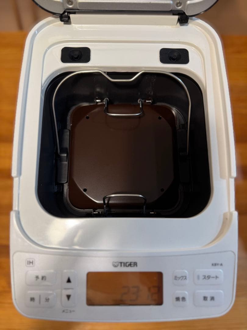 TIGER IHホームベーカリー ホワイト