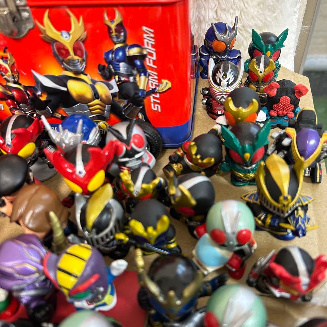 仮面ライダー ソフビ フィギュア 他　235個　大量まとめ　BANDAI