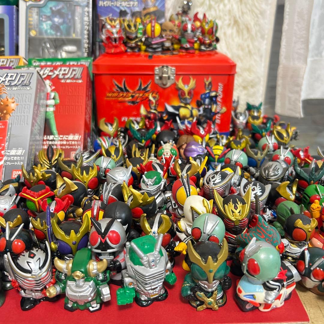 仮面ライダー ソフビ フィギュア 他　235個　大量まとめ　BANDAI