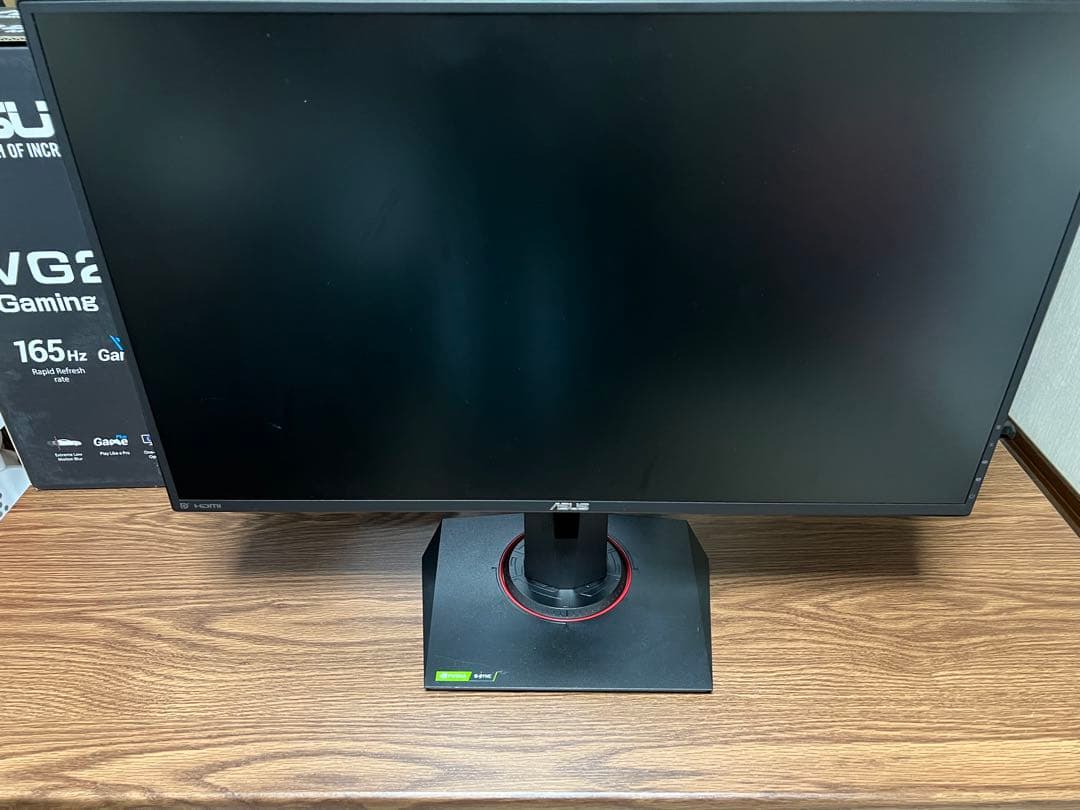 ASUS VG278QR 27インチ 165hz ゲーミングモニター