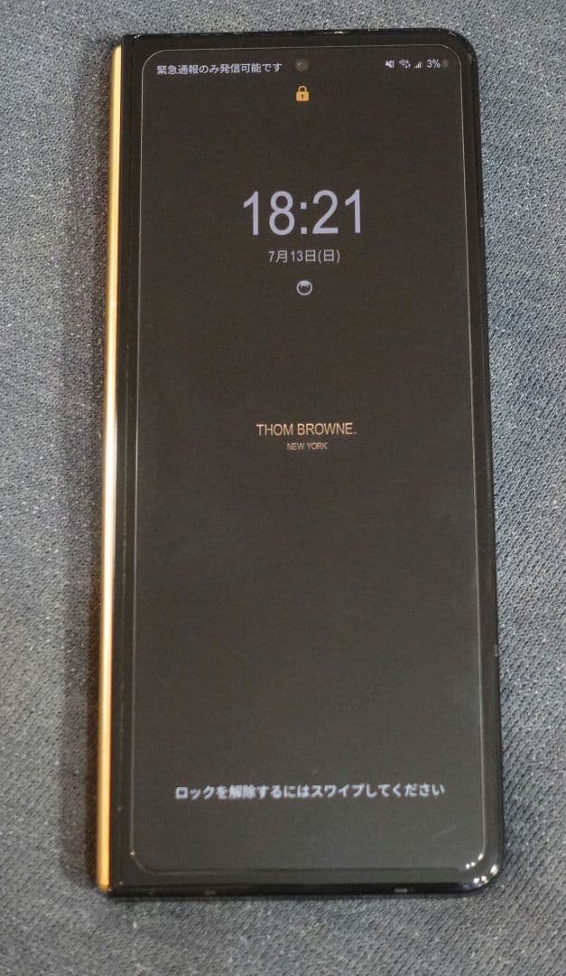 希少Thom Browneトムブラウン Galaxy Z Fold5本体&Sペン