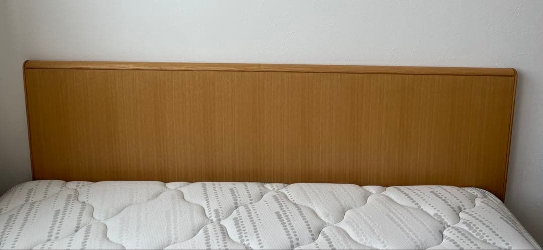 FranceBed　ダブル＆マットレスセット（収納付き・木製）