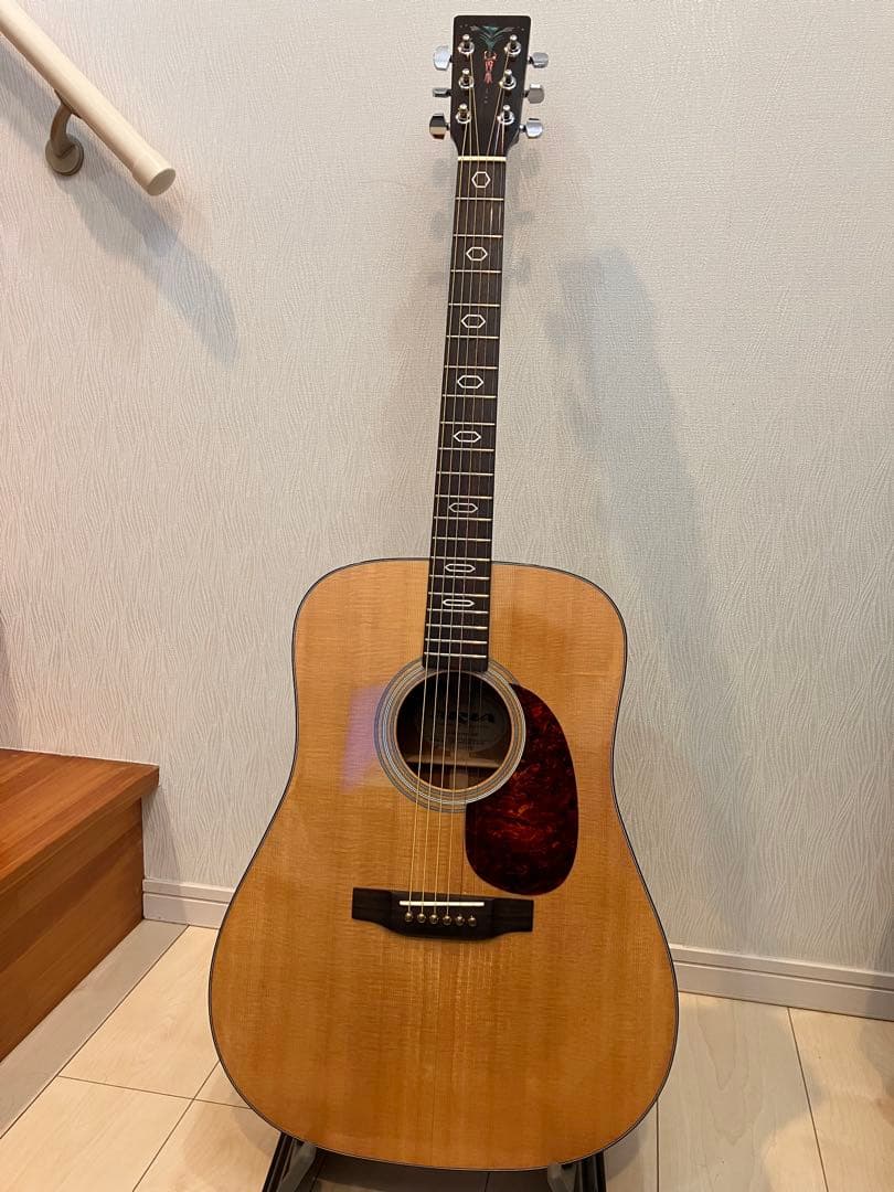 オール単板！ARIA ADW-65LTD アコースティックギター 中古