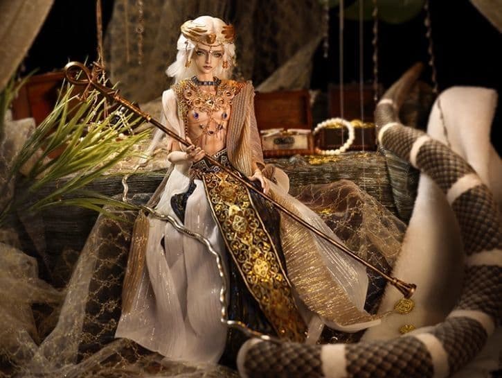 AX508 BJD 1/4 ドール本体 Apophi 球体関節人形 ハンドメイド