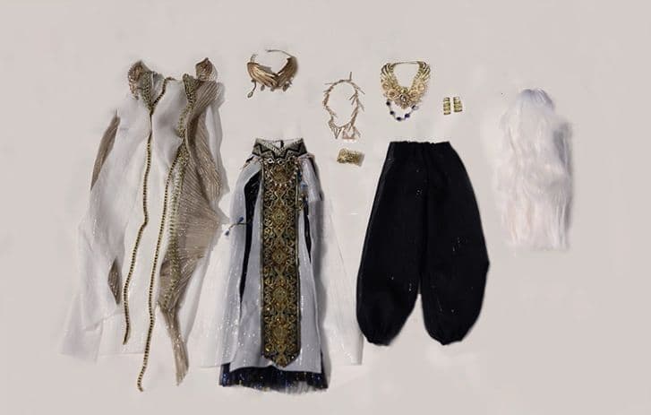 AX508 BJD 1/4 ドール本体 Apophi 球体関節人形 ハンドメイド