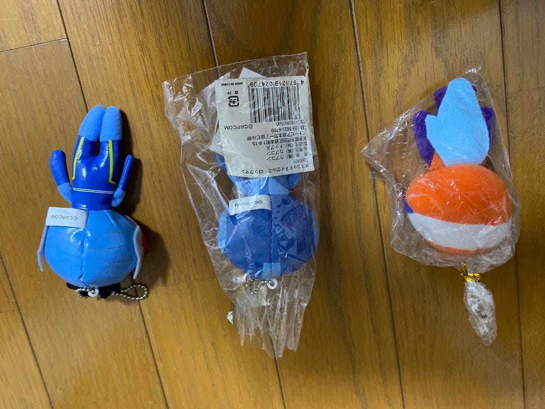 ロックマン　流星のロックマン　EXEブルース　のミガワリ？ぬいぐるみ　３個セット