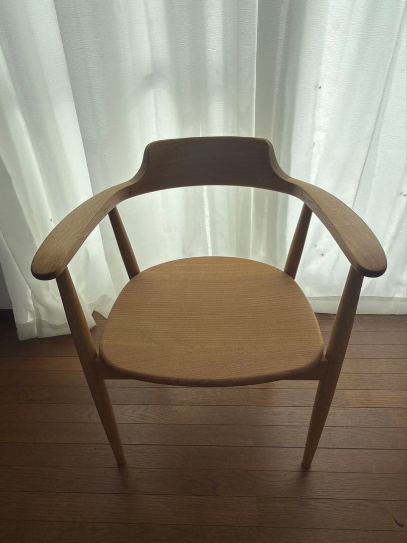 HIDA アームチェア 飛騨産業　東京インテリア　TT201 WO色①