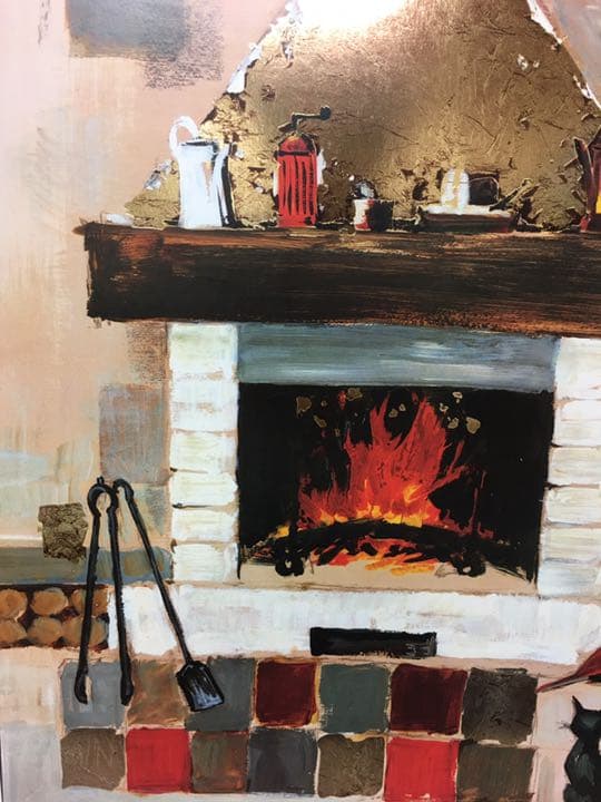 バアリイ  アメリカ シルクスクリーン70センチ50センチ額縁無し