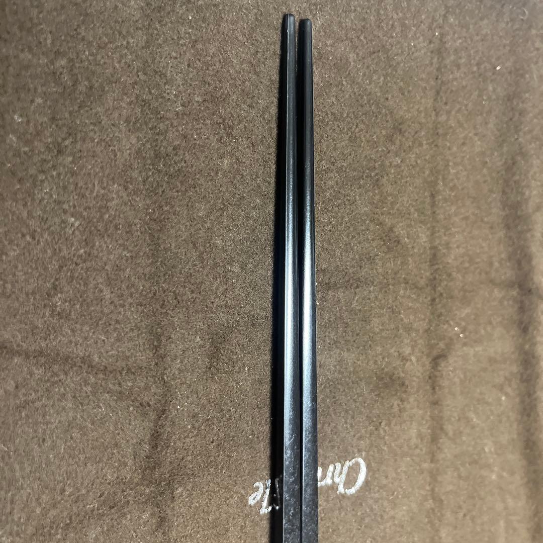 クリストフル ブラック 黒 2膳 セット 箸 1つ箱無し