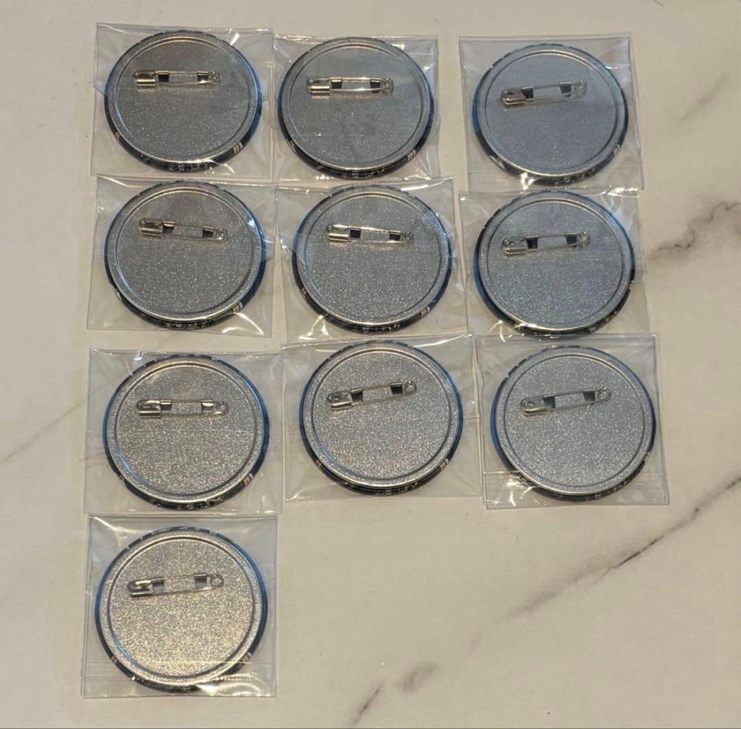 ツイステ　イデア　ブレジュ　ブレイジングジュエル　缶バッジ　10個　5周年