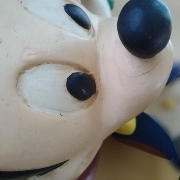 ミッキーマウス バルーン付き大きいフィギュア