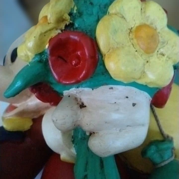 ミッキーマウス バルーン付き大きいフィギュア