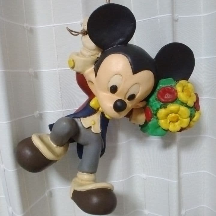 ミッキーマウス バルーン付き大きいフィギュア