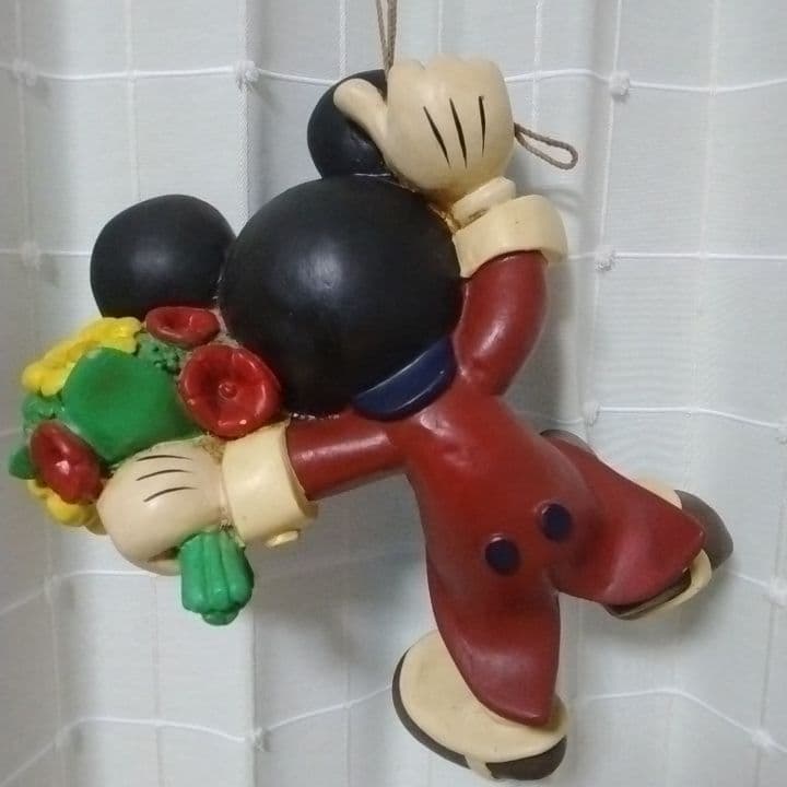 ミッキーマウス バルーン付き大きいフィギュア