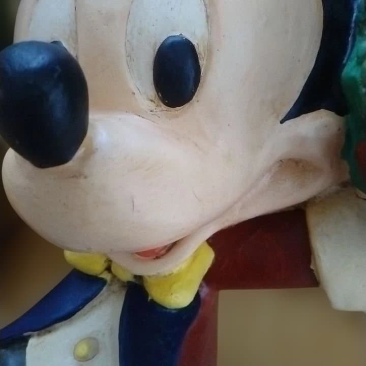 ミッキーマウス バルーン付き大きいフィギュア