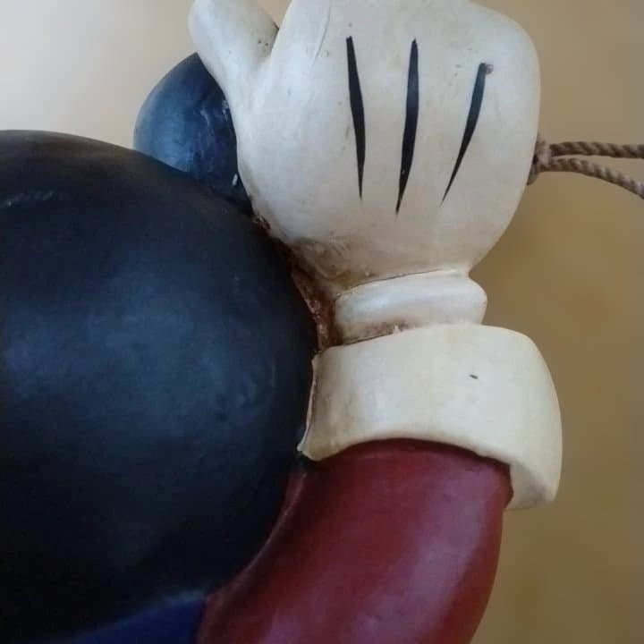 ミッキーマウス バルーン付き大きいフィギュア