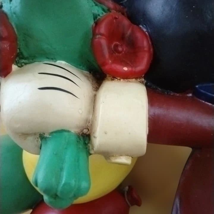 ミッキーマウス バルーン付き大きいフィギュア