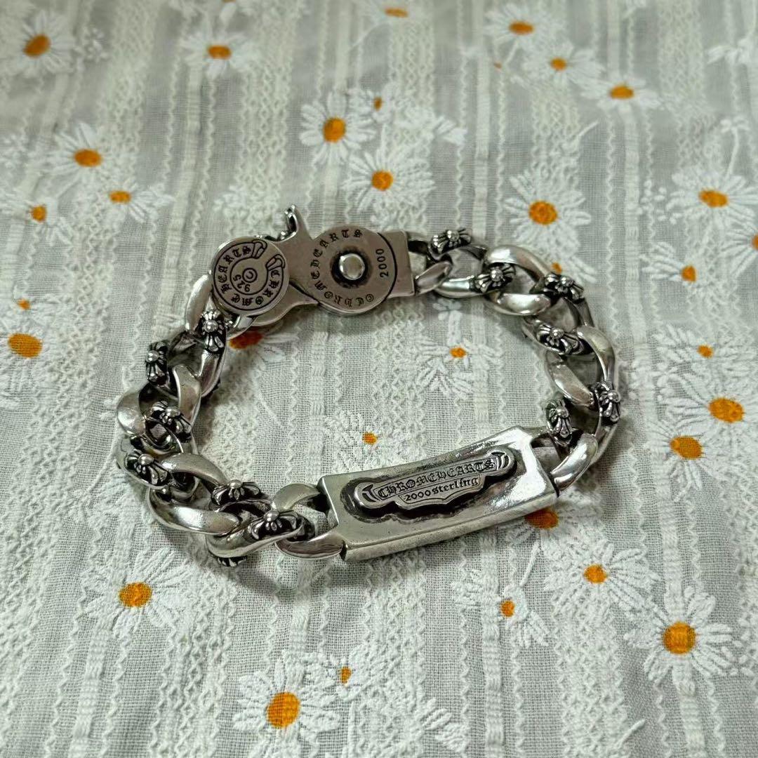 クロムハーツ ノベルティ ブレスレット シルバー