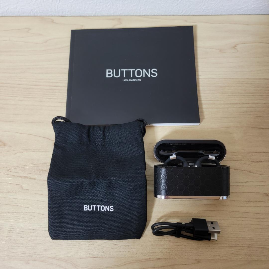 【ほぼ新品】BUTTONS CLIP（AI搭載 クリップ型ワイヤレスイヤホン）