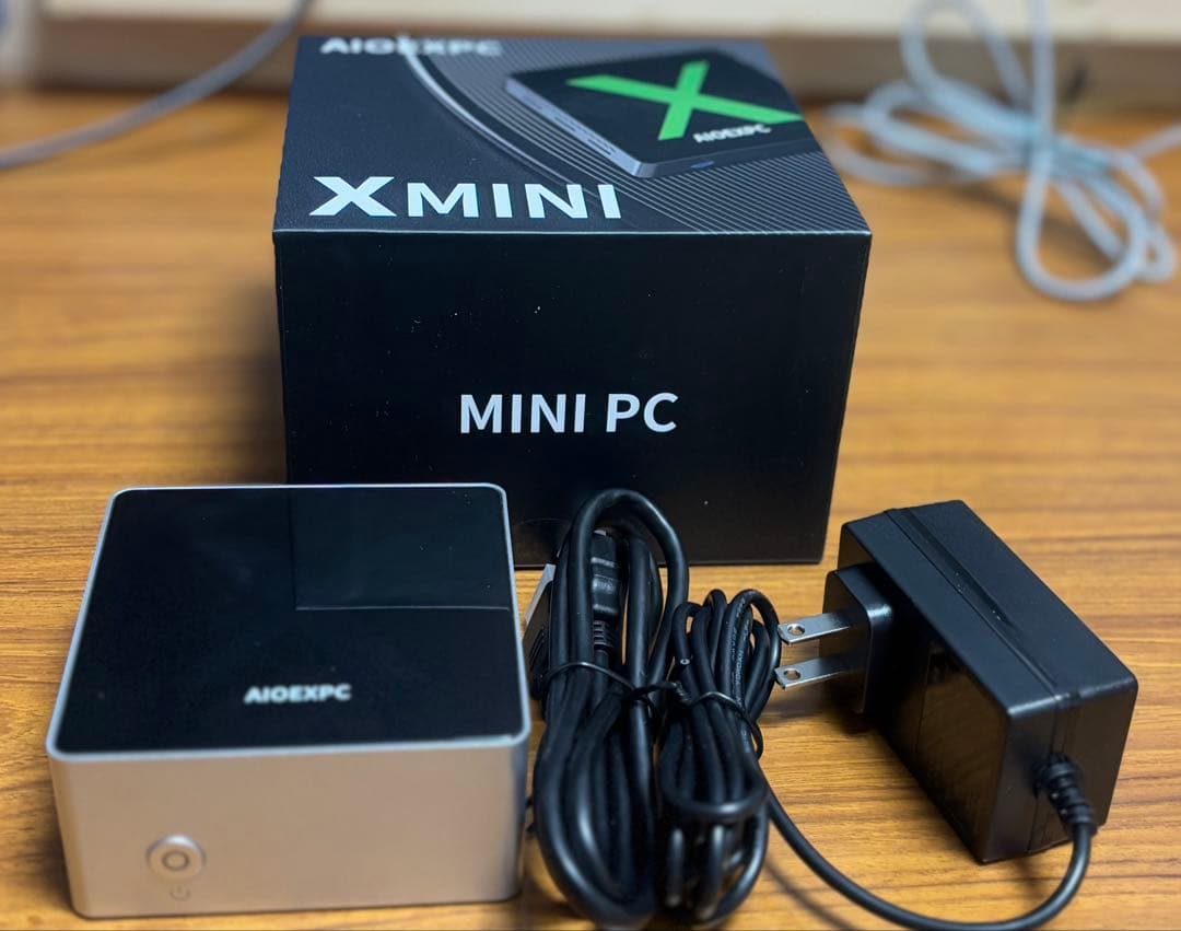 【Win11ミニPC】DDR5 12GB 256GB SSD