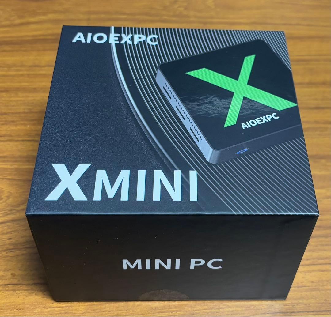 【Win11ミニPC】DDR5 12GB 256GB SSD