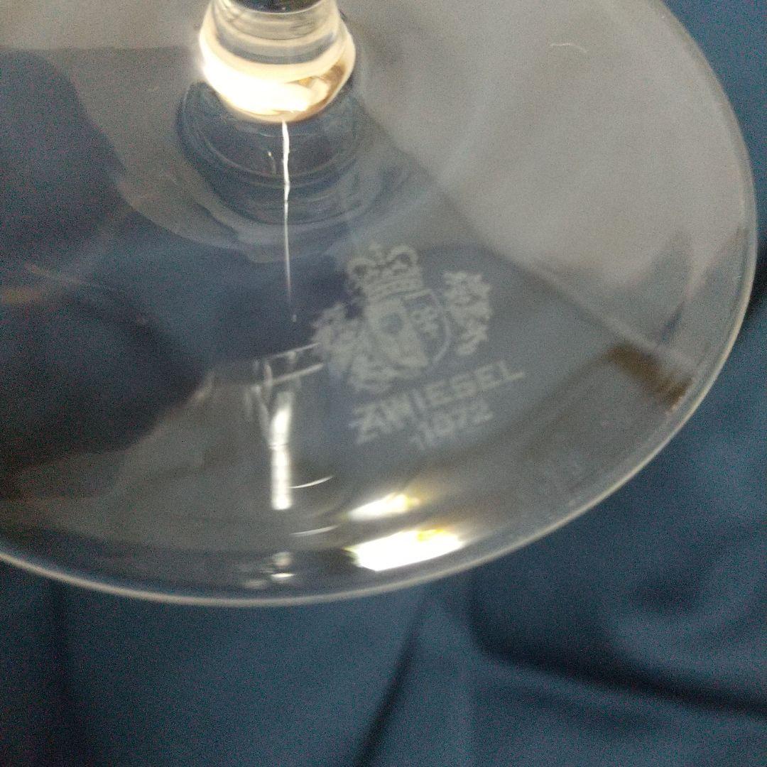 極薄＆中に球体！ZWIESEL “エアセンス” 未使用 シール付 旧ロゴ