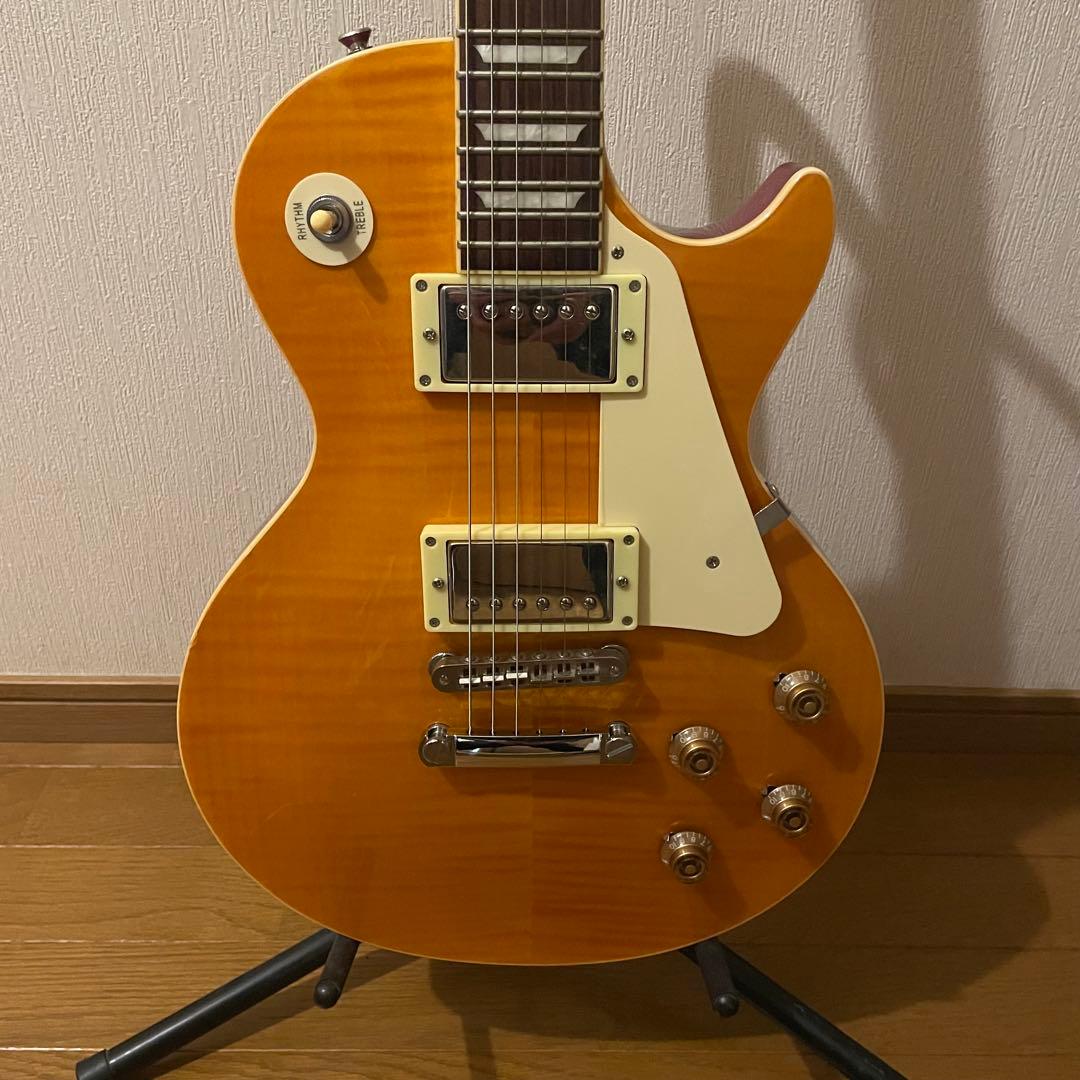 Burny SRLG-55 VLD レスポールタイプ トラ目