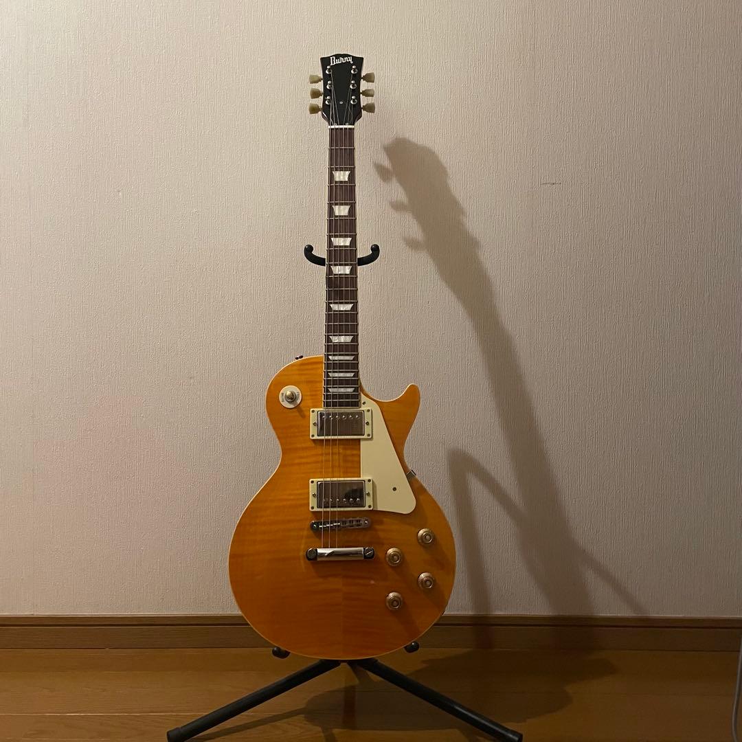 Burny SRLG-55 VLD レスポールタイプ トラ目