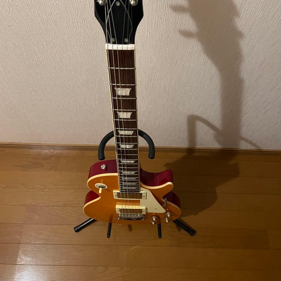 Burny SRLG-55 VLD レスポールタイプ トラ目