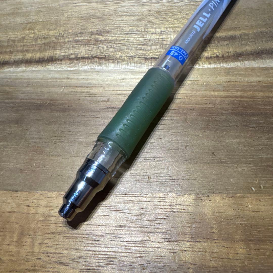 Jell Pin 赤色(ピンク？)と青色