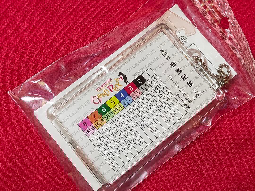 ◆　競馬　JRA　◆　2013年　第58回　有馬記念　◆　想い出馬券ホルダー　◆