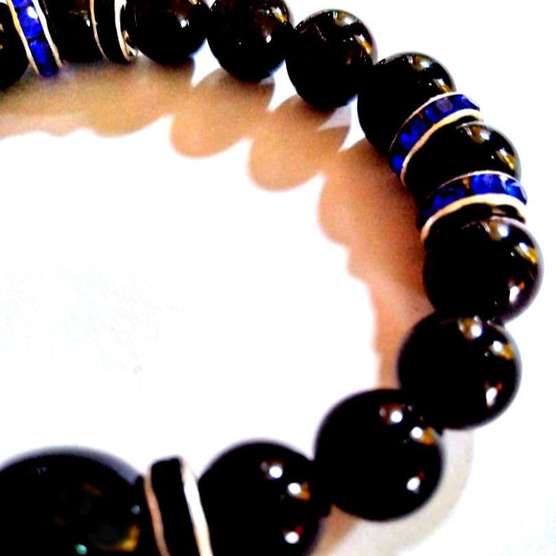 【天然石パワーストーンブレスレット】強力な魔除け