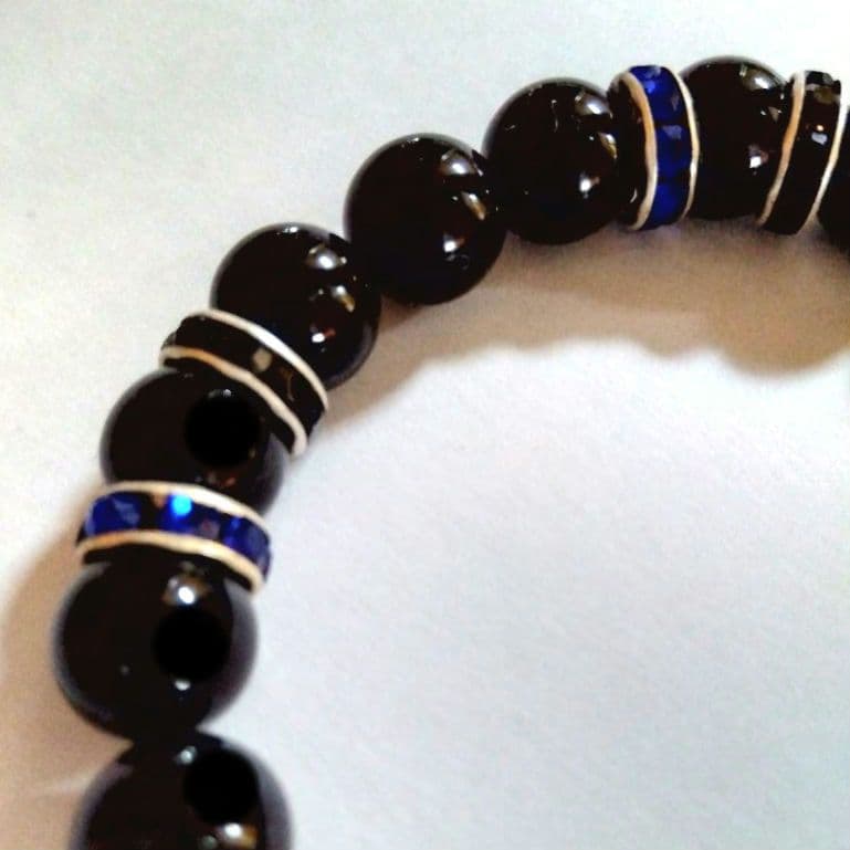 【天然石パワーストーンブレスレット】強力な魔除け