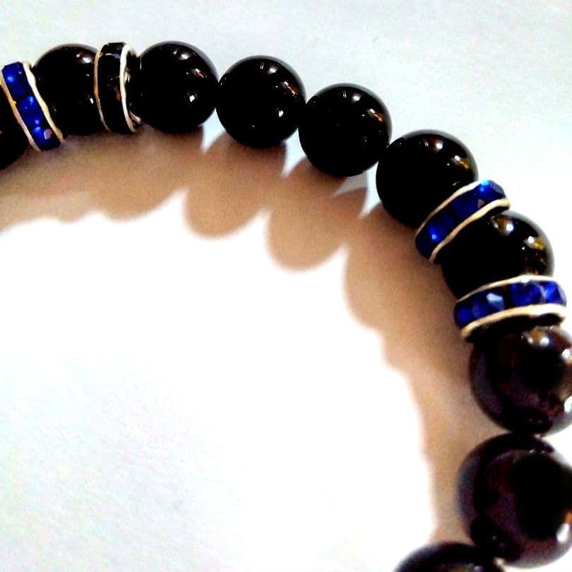 【天然石パワーストーンブレスレット】強力な魔除け