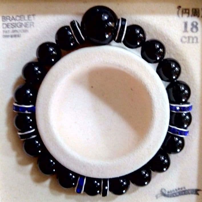 【天然石パワーストーンブレスレット】強力な魔除け