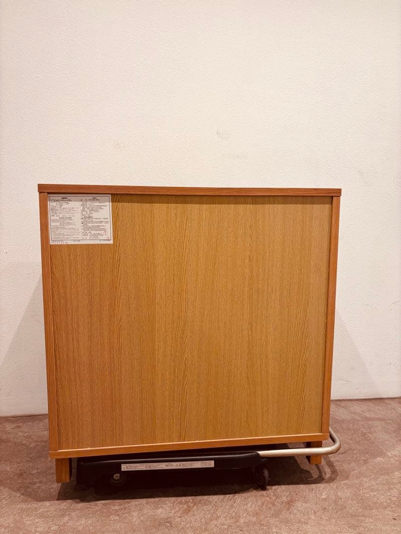 ⭐️美品⭐️入手困難⭐️無印良品⭐️脚付き⭐️オーク材・ガラス扉 キャビネット