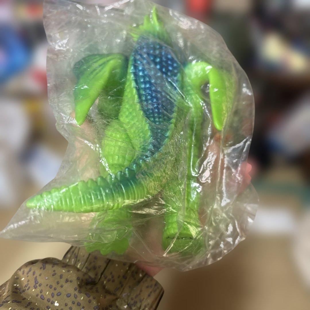 絶版　ブルマァク　カメレキング　バンダイ　復刻　未開封　ソフビ