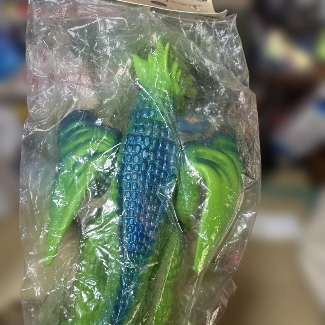 絶版　ブルマァク　カメレキング　バンダイ　復刻　未開封　ソフビ