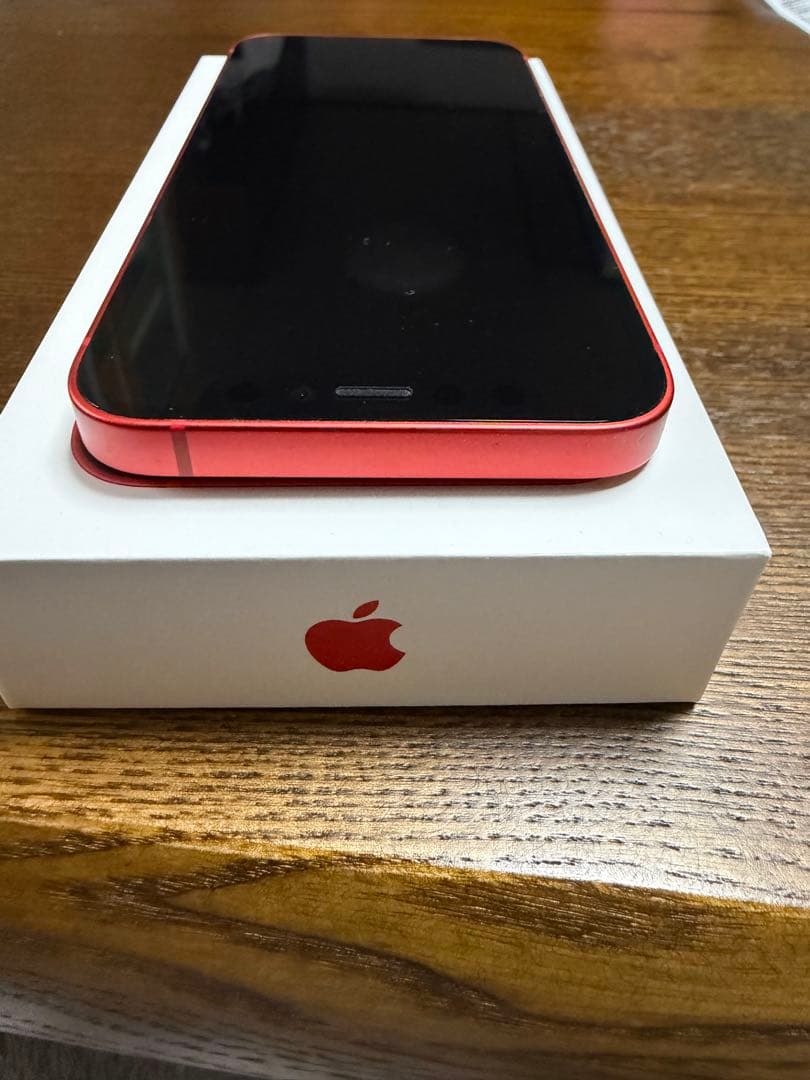 「訳あり」iPhone12 mini レッド　64GB 背面割れあり