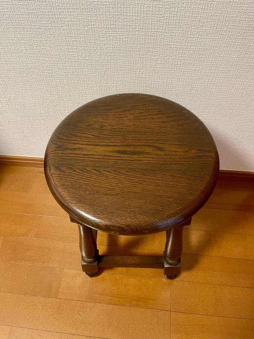 横浜家具 ノックオンウッド コロニアル ターニングスツール