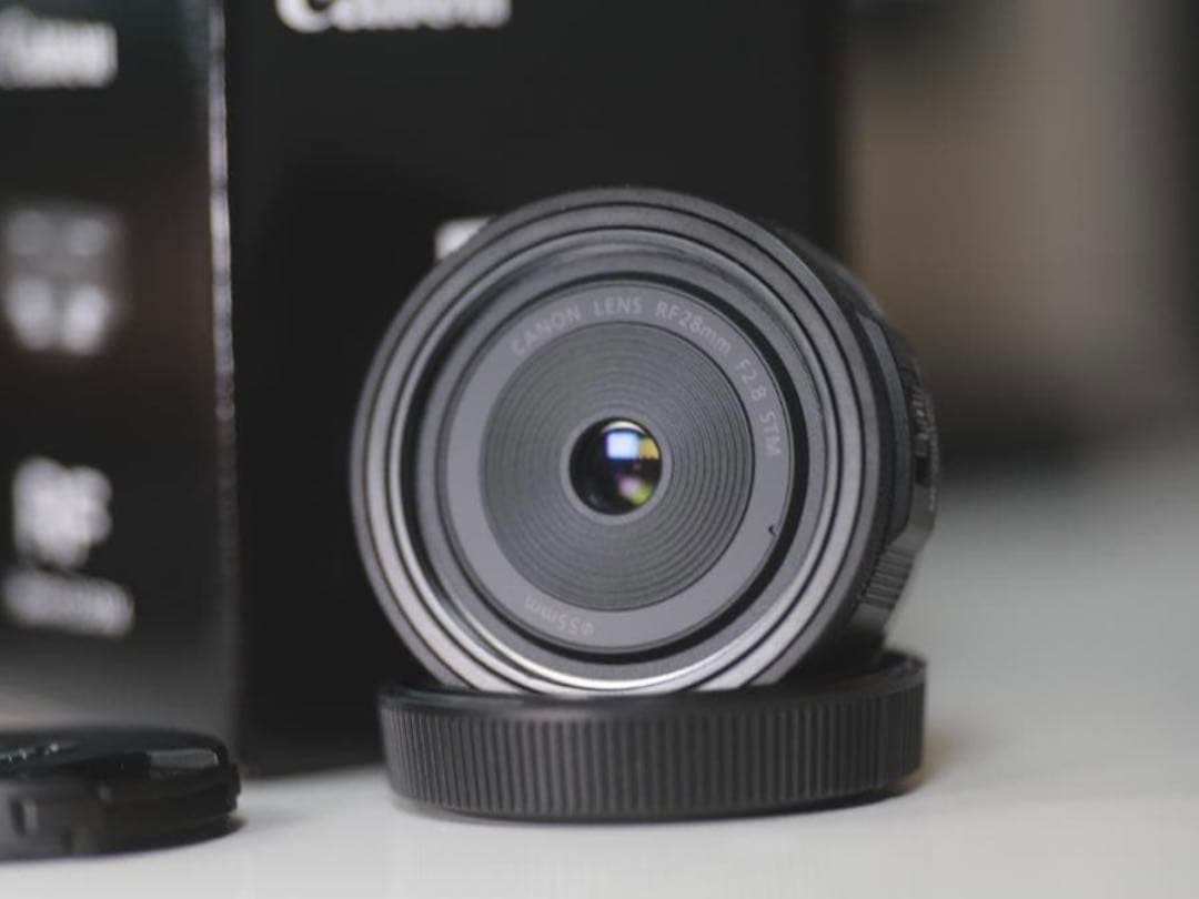 キヤノン Canon RF 28mm F2.8 STM パンケーキレンズ
