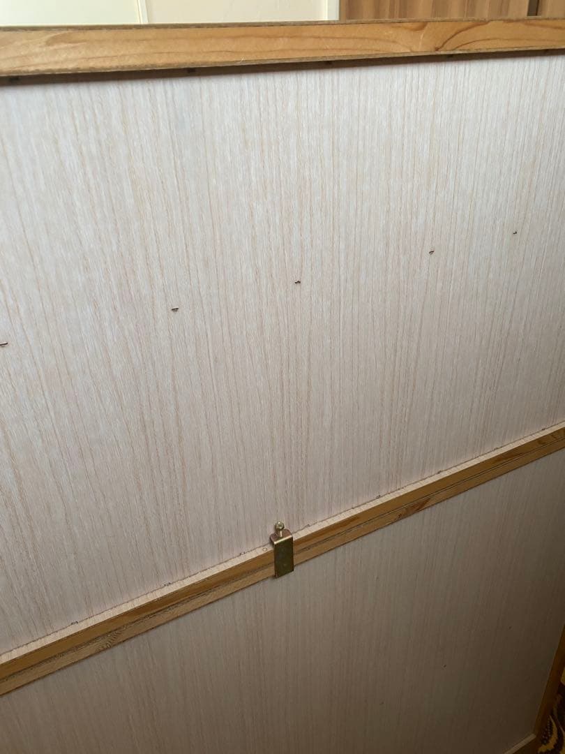 7段木製タンス　ルーバー大型　ブラウン　スラットデザインチェスト　おしゃれ