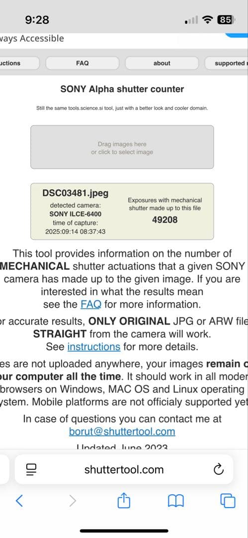 Sony α6400 ミラーレス一眼カメラ 本体