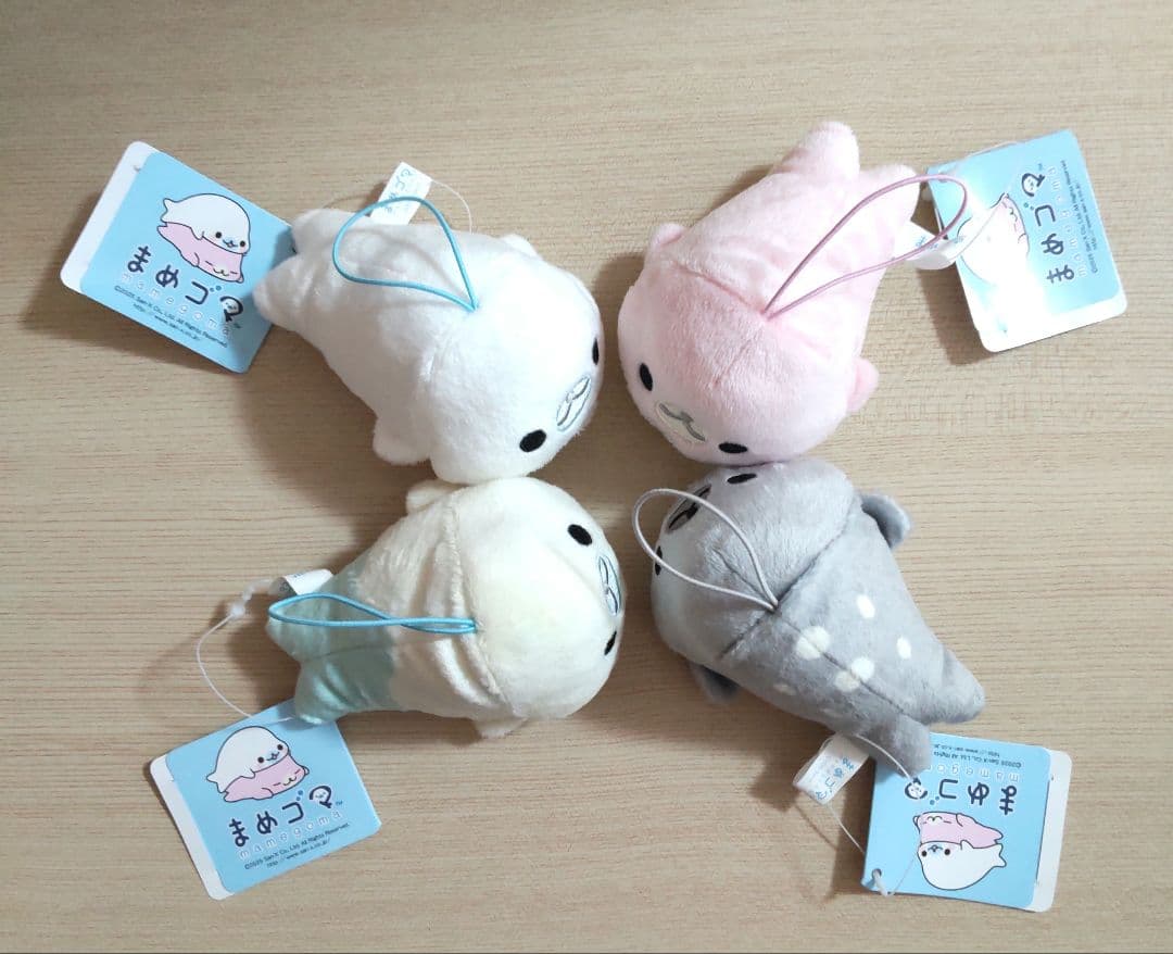 まめゴマ　マスコット　全４種　コンプリート　サンエックス