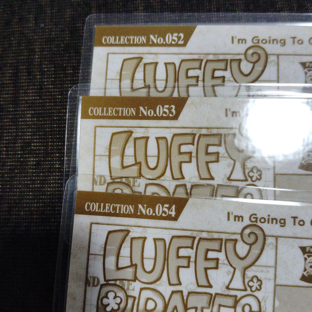 絶版物　ラミネートカードONE PIECE ルフィと仲間たち コレクションカード