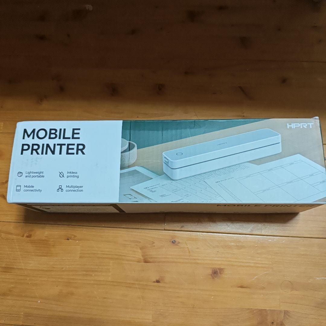 【新品・未使用】HPRT モバイルプリンター感熱式 MT610 黒